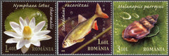 #5081-5083 Romania - Flora and Fauna of Paraul Petea Nature Reserve (MNH)