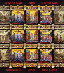 #5088 Romania - 2009 Easter M/S (MNH)