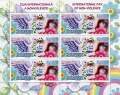 #5137b Romania - Intl. Day of Non-Violence M/S (MNH)