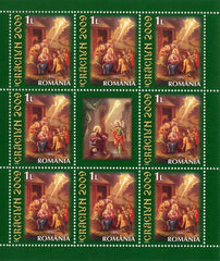 #5140 Romania - Christmas M/S (MNH)