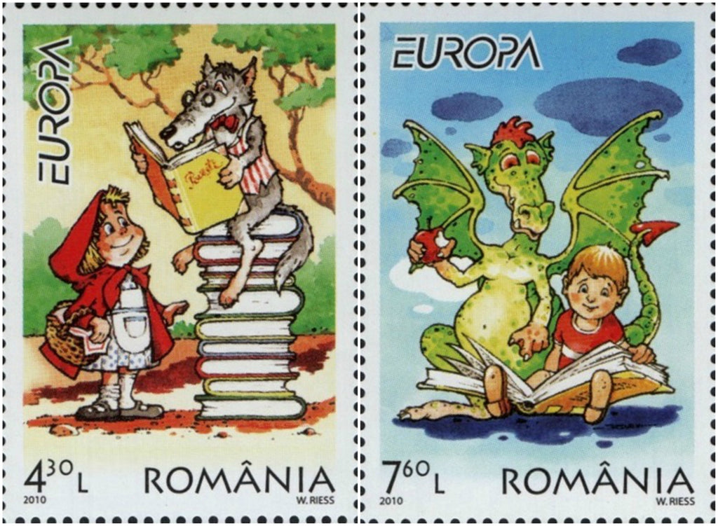 #5166-5167 Romania - 2010 Europa: Children's Books, Set of 2 (MNH)