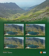 #5201-5202 Romania - 2010 Mountain Lakes, 2 M/S (MNH)