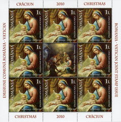 #5218-5219 Romania - 2010 Christmas, 2 M/S (MNH)