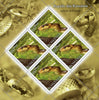 #5224a-5227a Romania - Reptiles, 4 S/S (MNH)
