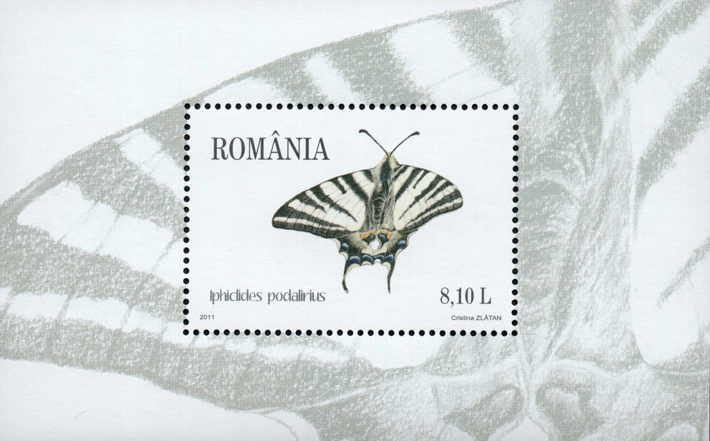 #5254 Romania - Butterflies and Moths S/S (MNH)
