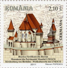 #5299 Romania - Biertan Fortified Church, UNESCO World Heritage Site (MNH)
