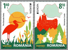 #5356-5357 Romania - 2012 Europa: Visit..., Set of 2 (MNH)