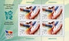 #5375-5378 Romania - 2012 Summer Olympics, London, 4 M/S (MNH)