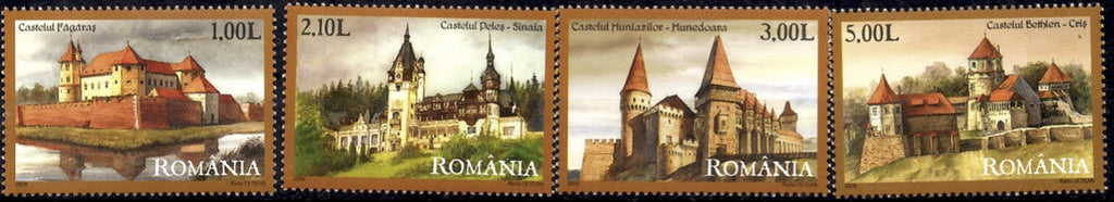 #5059-5062 Romania - Castles (MNH)
