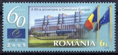 #5105 Romania - Council of Europe, 60th Anniv. (MNH)