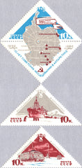 #3162-3164 Russia - Antarctica (MNH)