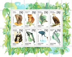 #6191a Russia - Wildlife M/S (MNH)