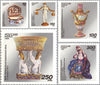 #6228-6232 Russia - Russian Porcelain (MNH)