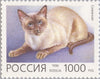 #6307-6311 Russia - Domestic Cats (MNH)