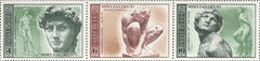 #4296-4301 Russia - Works by Michelangelo (MNH)