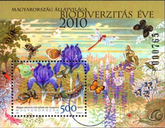 #4165 Hungary - Intl. Year of Biodiversity S/S (MNH)