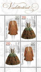 #4462 Hungary - 17th Century Wedding Costumes M/S (MNH)