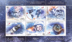 Serbia - 2021 First Manned Space Flight, 60th Anniv., Booklet (MNH)