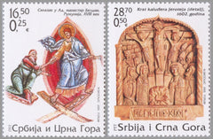 #280-281 Serbia - 2005 Easter, Set of 2 (MNH)