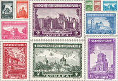 #2N31-2N41 Serbia - Monasteries (MNH)
