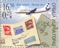 #318 Serbia - Stamp Day (MNH)