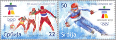 #497-498 Serbia - 2010 Winter Olympics, Vancouver (MNH)