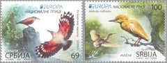 #857-858 Serbia - 2019 Europa: National Birds (MNH)