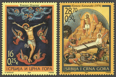 #240-241 Serbia - 2004 Easter, Set of 2 (MNH)