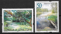 #192-193 Serbia - Nature Protection (MNH)