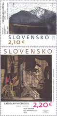 Slovakia - 2020 Art: Ladislav Vychodil and Ferdinand Katona, Set of 2 (MNH)