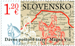 Slovakia - 2020 Europa: Ancient Mail Routes – The Magna Via (MNH)