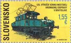 Slovakia - 2020 Establishment of Public Transport, 125th Anniv. (MNH)