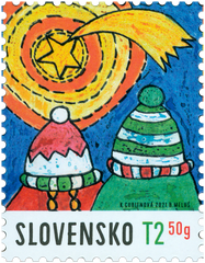 Slovakia - 2021 Christmas Mail, Single (MNH)