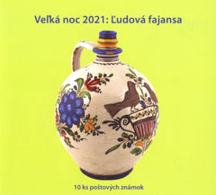 Slovakia - 2021 Easter: Folk Faience, Booklet (MNH)