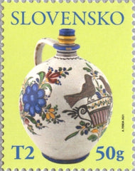 Slovakia - 2021 Easter: Folk Faience, Single (MNH)