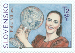 Slovakia - 2021 Petra Vlhova, Alpine Skiing World Cup 2020/21 (MNH)