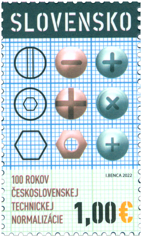 Slovakia - 2022, 100th Anniv. of Czech-Slovak Technical Standardization (MNH)