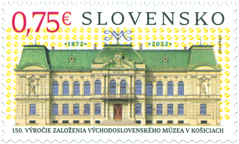 Slovakia - 2022, 150th Anniv. of the Founding of the East Slovak Museum (MNH)