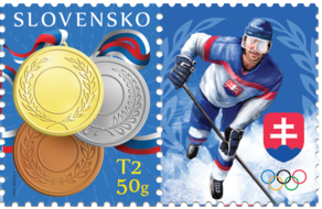#900 Slovakia - 2022 Sports Achievements: Gold, Silver and Bronze Medals (MNH)