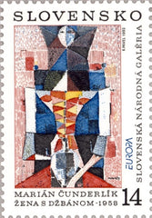 #166 Slovakia - 1993 Europa: Contemporary Art (MNH)