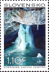 #615 Slovakia - Dobsinska Ice Cave, UNESCO World Heritage Site (MNH)