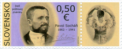 #652 Slovakia - Stamp Day: Pavol Sochan (MNH)