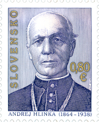#696 Slovakia - Personalities: Father Andrej Hlinka (MNH)