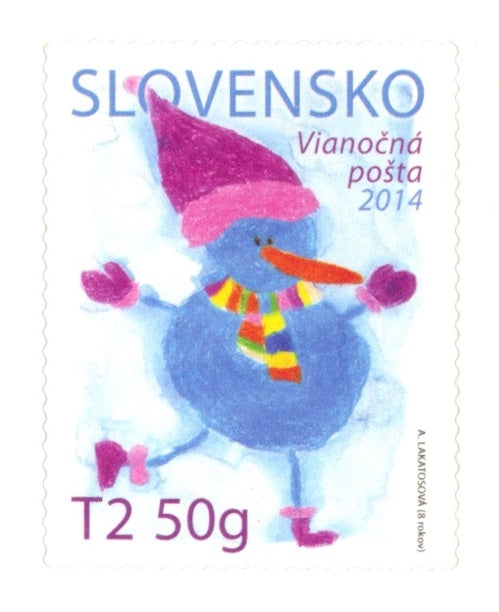 #702 Slovakia - Christmas, Booklet Single (MNH)