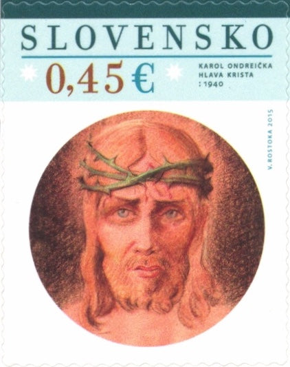 #710 Slovakia - 2015 Easter, Booklet Stamp (MNH)