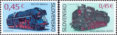 #713-714 Slovakia - Locomotives (MNH)