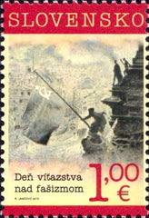 #717 Slovakia - End of World War II, 70th Anniv. (MNH)