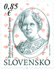 #772 Slovakia - Personalities: Bozena Slancikova-Timrava, Writer (MNH)