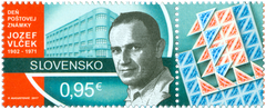 #781 Slovakia - 2017 Stamp Day: Josef Vlček (MNH)