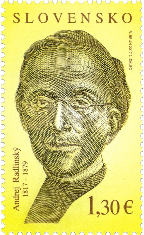 #768 Slovakia - Personalities: Andrej Radlinský (MNH)